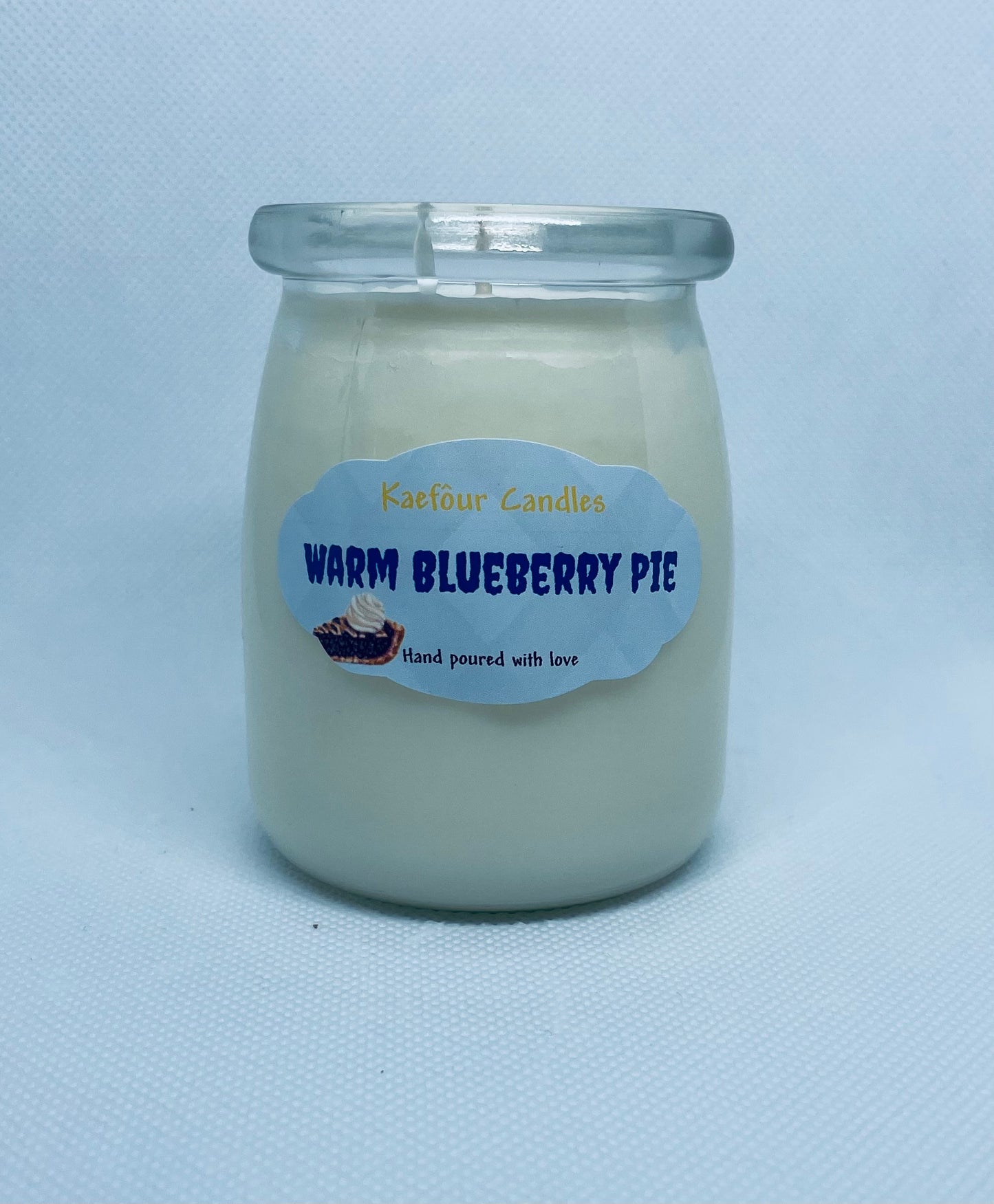 Warm Blueberry Pie - Single Wick Candle