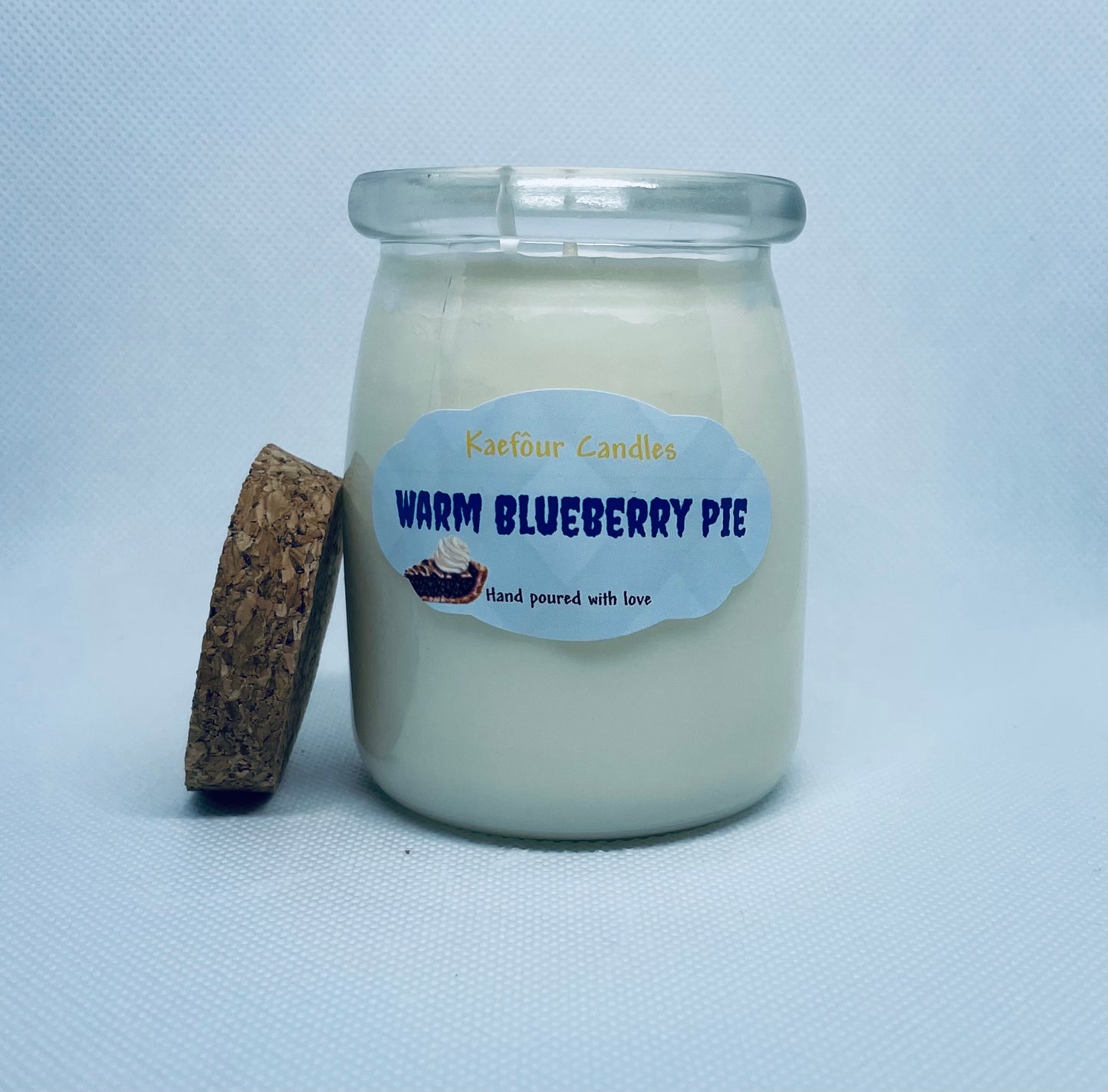 Warm Blueberry Pie - Single Wick Candle