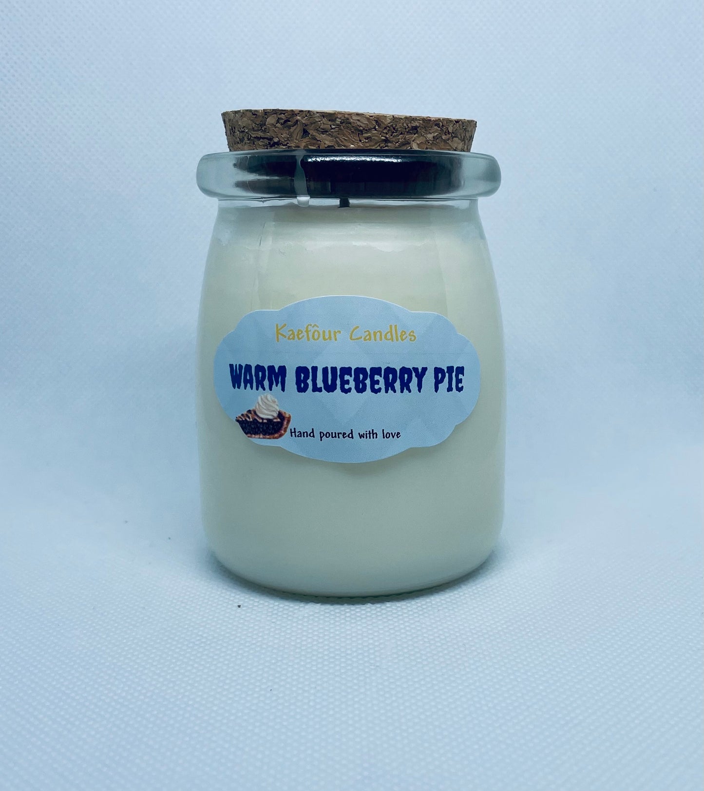 Warm Blueberry Pie - Single Wick Candle