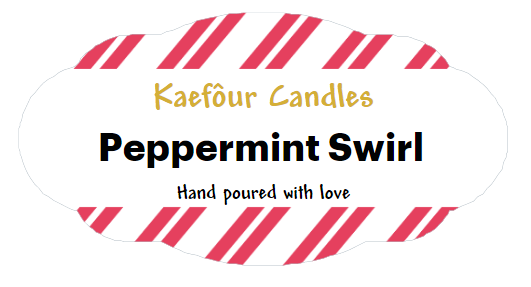 Peppermint Swirl - Single Wick Candle