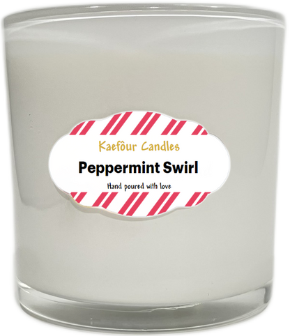 Peppermint Swirl - 3 Wick Candle