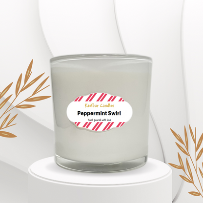 Peppermint Swirl - 3 Wick Candle