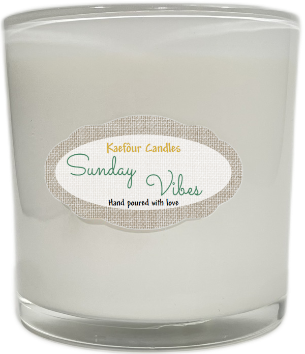 Sunday Vibes - 3 Wick Candle