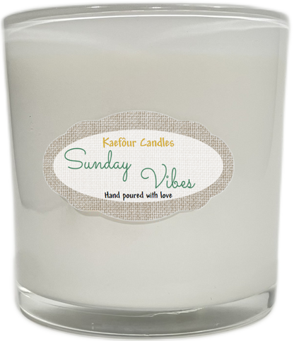 Sunday Vibes - 3 Wick Candle