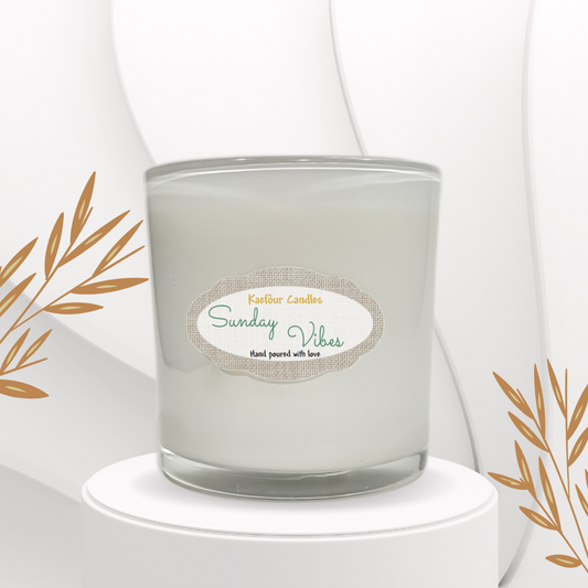 Sunday Vibes - 3 Wick Candle