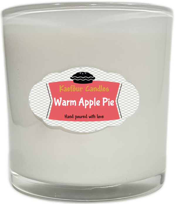 Warm Apple Pie - 3 Wick Candle