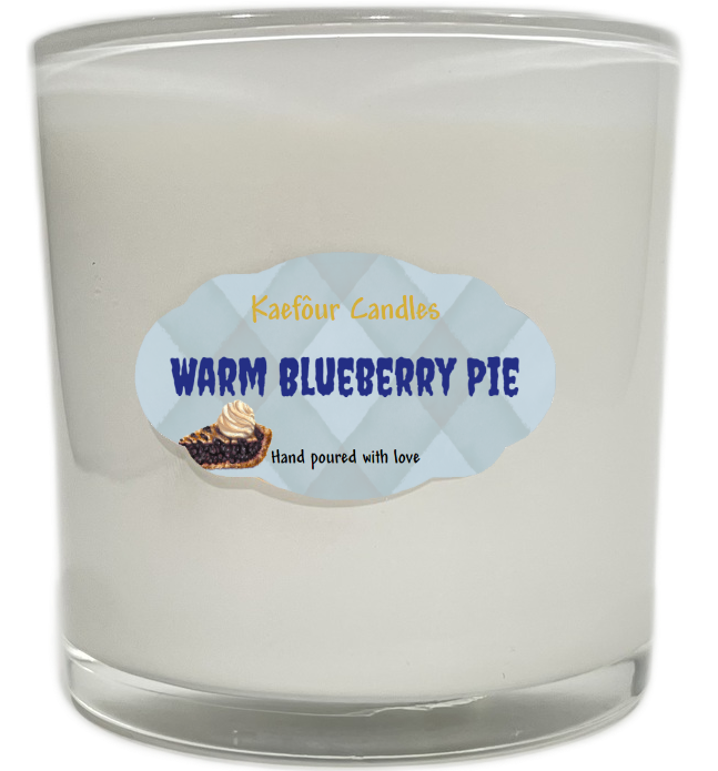 Warm Blueberry Pie - 3 Wick Candle