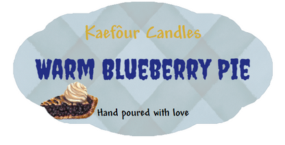 Warm Blueberry Pie - 3 Wick Candle