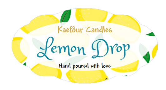 Lemon Drop - Single Wick Candle